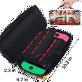 thumbnail image 3 of Herdesigns Old Red Truck Car Carrying Case for Nintendo Switch OLED Model 2021 & Switch 2017 with 20 Game Card Slots, Portable Travel Carry Case for Accessories and Console, 3 of 8