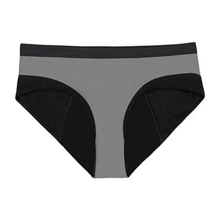Thinx Modal Cotton Brief | Period Underwear for Women | Super Absorbency, Slate X | Walmart Canada