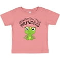 thumbnail image 3 of Inktastic Grandpa's Little Princess Cute Frog Girls Baby T-Shirt, 3 of 5