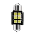 thumbnail image 1 of Automotive LED Festoon Bulb Set, Error-Free Interior Dome Light Replacement, 31mm 36mm 39mm 41mm Canbus Compatible, Bright White Car Map Vanity Lights, 4-Pack, 1 of 8
