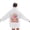 White, variant on Womens Hoodie Beige Women's Oversized Print Hoodie Casual Loungewear Long Sleeve Womens Sweatshirt L