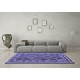 thumbnail image 3 of Ahgly Company Indoor Rectangle Oriental Blue Traditional Area Rugs, 7' x 10', 3 of 4