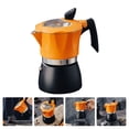 thumbnail image 1 of OULII 1 Pc Portable Espresso Maker Coffee Pot for Home Brewing Yellow, 1 of 8