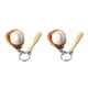 thumbnail image 3 of Ounissouiy 3 piezas de llavero de béisbol artificial guante de murciélago anillo llavero Prop suministros deportivos regalo niños novio hombres Fans Type1 NO1 Ounissouiy CBP182471, 3 of 6