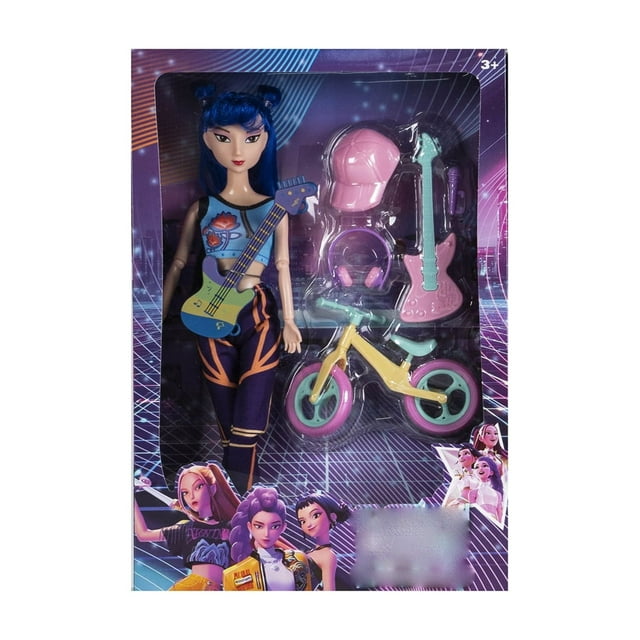 3 PCS K+POP Action Figures Gifts Box K+POP Action Figure Set Gifts Box, K+POP Collectible Scale Action Figure,Gift for Girls Office Room Decor & Gift for Anime Lovers (D)