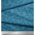 thumbnail image 3 of Soimoi Poly Georgette Fabric Cookies Food Print Fabric by Yard 52 Inch Wide, 3 of 3