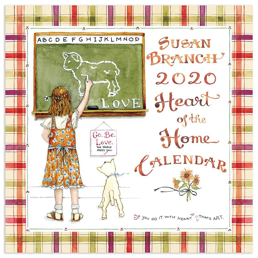 Photo 1 of 2020 Susan Branch (Heart of the Home) Inspirational Art Wall Calendar - 12x12