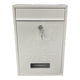 thumbnail image 1 of Buzón de pared con cerradura de hierro, buzón de correo grande, buzón de correo grande Blanco, 1 of 9