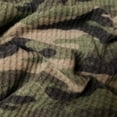 thumbnail image 3 of Army Green Brown Camouflage Charcoal Waffle Brush Poly Rayon Spandex Knit Fabric, DIY Projects - PRINT FABRIC", 3 of 3