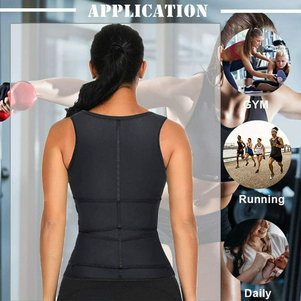 Faja moldeadora de neopreno ajustable, corsé entrenador de cintura para mujer, corsé entrenador de cintura para mujer, camiseta sin mangas moldeadora de cintura, rendimiento inigualable