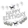 thumbnail image 2 of AMERTEER Star Blue Aluminum Film Birthday Balloons  13 Count, 2 of 9