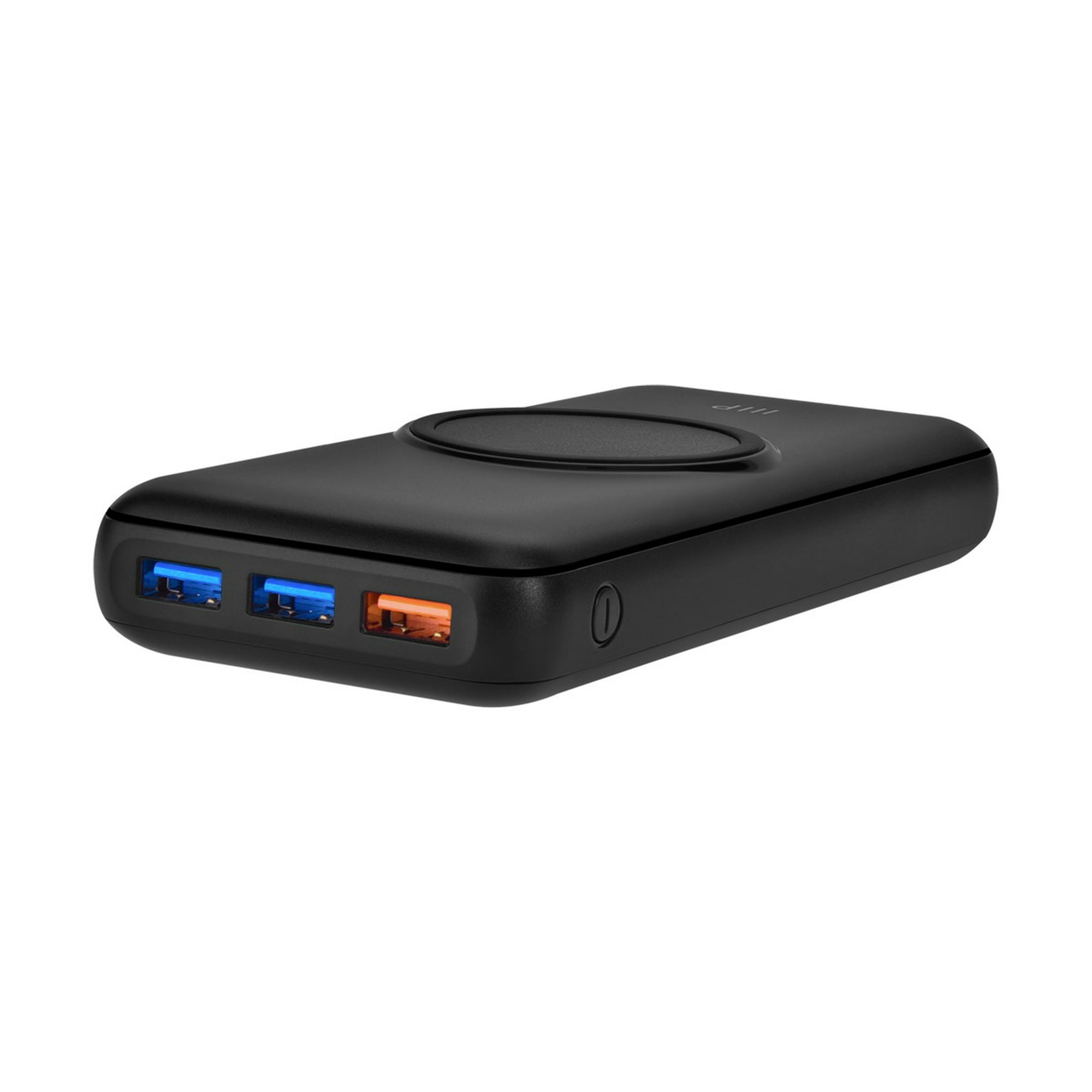 Monoprice 20 000 Mah Power Bank With Wireless Charging Pd 20w And Qc 3.0 Fast Charging Built In Digital Lcd Display Charge Up To 5 Devices Simultan