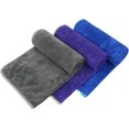thumbnail image 1 of Toalla de microfibra para gimnasio, toalla deportiva, toalla de viaje, secado rápido, ligera, ultrasuave, superabsorbente, 30 x 70 cm, paquete de 3, 1 of 5