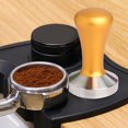 thumbnail image 4 of Prensa De Polvo De Café Tamper De Café De 58 Mm, Tamper De Café De Acero Inoxidable, Base Extraíble Antioxidante Para Oficina En Casa ANGGREK Stainless Steel Coffee Tamper, 4 of 8