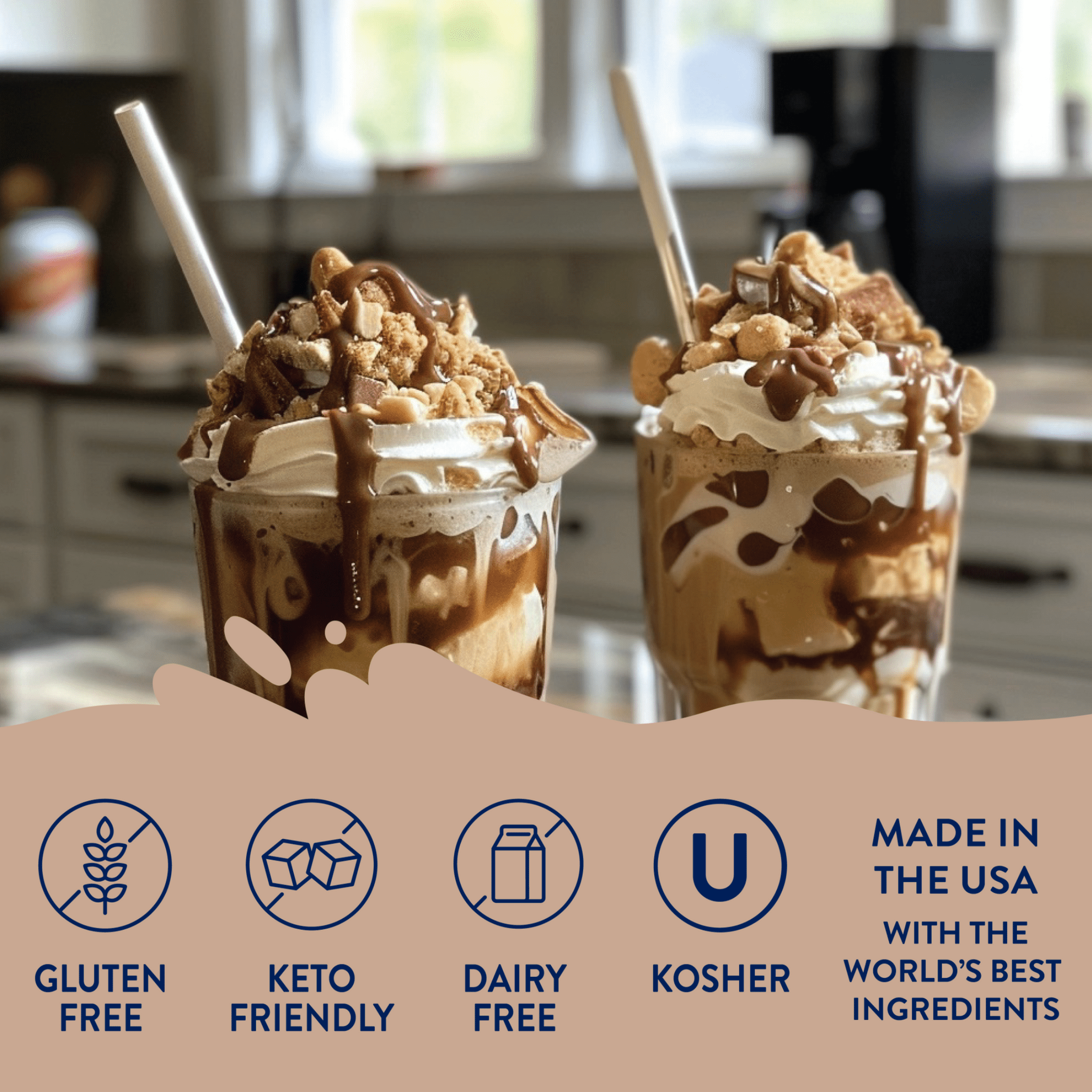 Syrup Peanut Butter Cup SF, Syrup Peanut Butter Cup SF 750ml/6