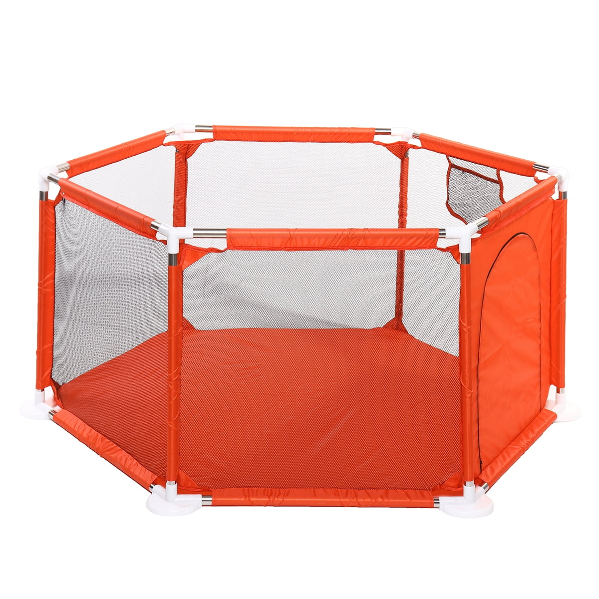 playard with side zipper