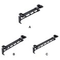 thumbnail image 1 of VONKY Lot de 2 Tringles de Garde-Robe Robustes à Tirer, Tringle de Rail de Garde-Robe, Support d'Organisateur Ajustable Tringle de Tube de Garde-Robe : ) Type A,1 355mm, 1 of 6