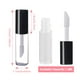 thumbnail image 4 of Tubos de brillo labial AMORIX Mini, 1,2 ml, vacíos, transparentes, recargables, 4 of 6