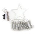 thumbnail image 4 of Luces solares LED navideñas en cascada con estrellas de cinco puntas para decoración navideña Luces navideñas coloridas adecuadas para Halloween, Navidad, dormitorio, familia ER, 4 of 4