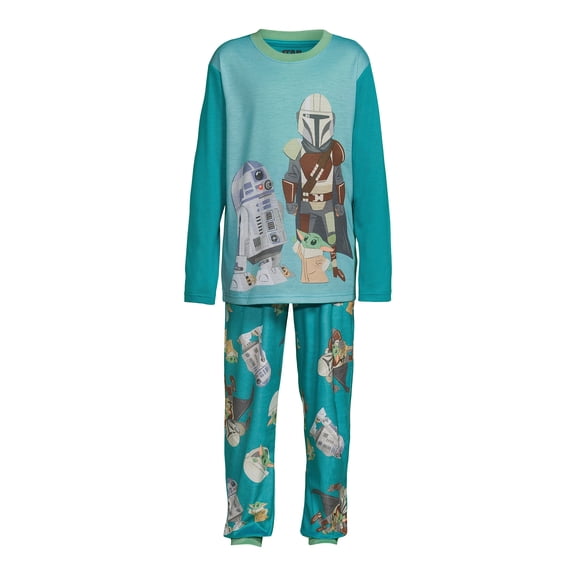 Star Wars R2-D2 Baby Yoda Pajama Set, 2-Piece, Sizes 4-12