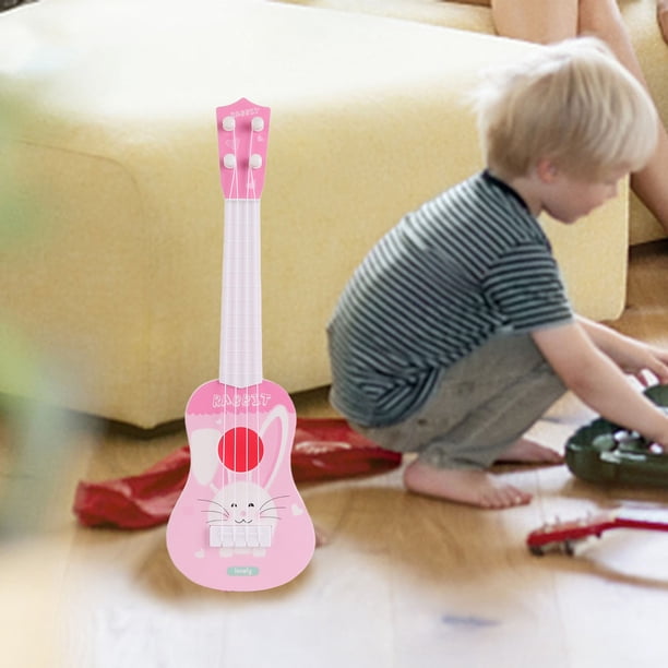 Juguete musical de guitarra operación suave apariencia realista y segura juguetes de guitarra para niños educativos para el hogar ANGGREK Otros