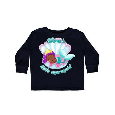 

Inktastic Mimi s Little Mermaid Gift Toddler Toddler Girl Long Sleeve T-Shirt