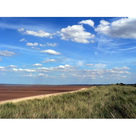 - Canvas Print Landscape Beach Coast Clouds Sea Strand Blue Stretched Canvas 10 x 14