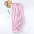 thumbnail image 2 of TINZ Pantalon Décontracté Ample et Chaud pour Femmes, Pantalon de Pyjama, Pantalon en Lin pour Femmes, Pantalon d'Été Décontracté avec Poches pour Femmes, 2 of 6