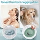 thumbnail image 5 of Billuyoard Filtro de agua para el cabello, colador de 2 pack/lote, no deformable y cuatro ventosas para una fijación estable Hardware Azul+Verde, 5 of 6
