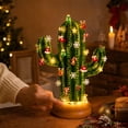 thumbnail image 6 of LED Cactus Night Light, DIY Cactus Lamp, Halloween Christmas Tabletop Decor, Cute Night Light for Bedroom Living Room Bedside, Christmas Gift(B), 6 of 7