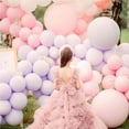 thumbnail image 4 of 5 piezas 18 pulgadas macaron pastel látex globo para feliz cumpleaños decoración boda unicornio celebración suministros, 4 of 4