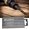 thumbnail image 4 of Juego De Brocas Helicoidales Mini Micro HSS De 20 Piezas, Brocas De Mecanizado CNC De Precisión Para Placa De Circuito De Plástico De Madera, Con Caja Especialmente Diseñada, 4 of 7