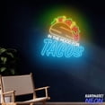 thumbnail image 2 of Handmadetneonsign Tacos Neon Sign, Custom LED Taco Bar Light, Mexican Food Sign for Restaurant, Party Wall Decor 133520, 2 of 5