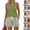 16# Green, variant on Striped Outfits for Women 2 Piece Sets Sleeveless Square Neck Tank Tops and Beach Shorts Set Loungewear Sets,Light Blue,S