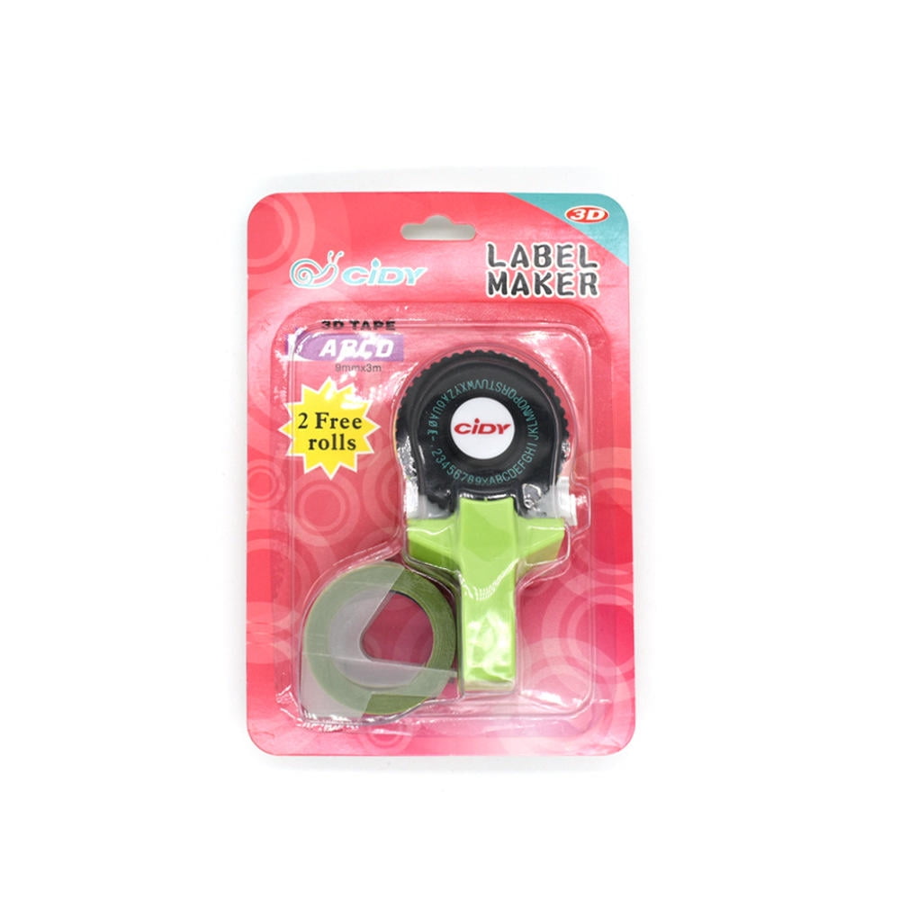 Embosser Tape Home 3D Embossing Label Maker Typewriter Printer DIY
