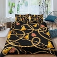 thumbnail image 1 of 2/3pcs Home Bedclothes 3D Luxury Pattern Printed Comforter Cover Set Bedspreads for Adult,Full (80"x90"), 1 of 5