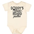 thumbnail image 3 of Inktastic Daddys Little Beard Puller Boys or Girls Baby Bodysuit, 3 of 5