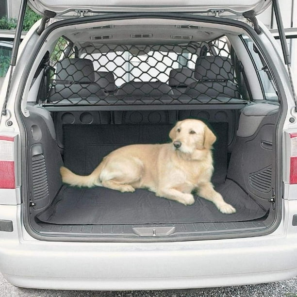 Séparateur de coffre universel pour chiens - Grille de protection pour chien  de voiture pour le transport de votre chien - Grille de protection 