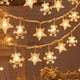 thumbnail image 2 of Cadena de luces navideñas con forma de ciervo y estrella de copo de nieve para árbol de Navidad, jardín, boda, decoración del hogar para Año Nuevo, 2 of 4