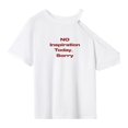 thumbnail image 1 of Camiseta básica para mujer, ropa de calle, informal, con cuello redondo, para viajes y trabajo SG, 1 of 8