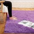 thumbnail image 2 of 63x47.2 inch Bedroom Long Plush Area Rug Soft Faux Fur Non-Slip Floor Mat Carpet Home Decor, 2 of 3