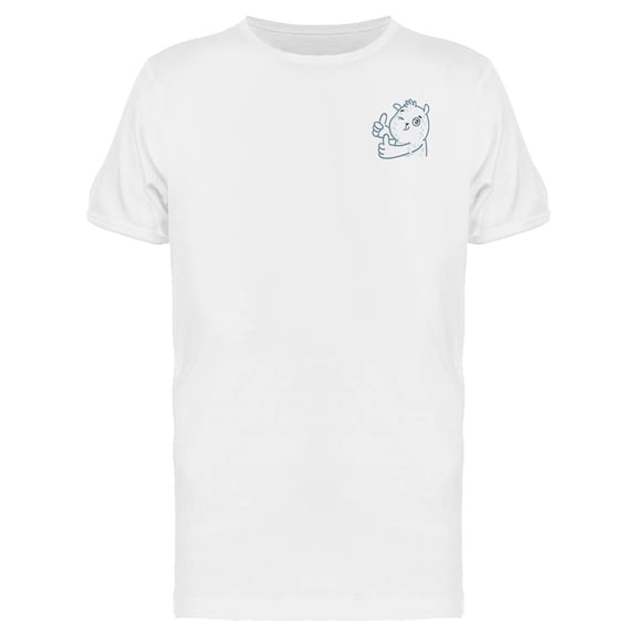 Polar Bear Thumbs Up Tee Men's -Image by Shutterstock