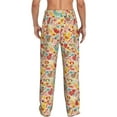 thumbnail image 3 of Xecao Colorful Chicken Men's Straight Lounge Pajama Pants: The Ultimate in Comfortable Sleepwear, 3 of 9