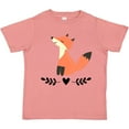 thumbnail image 3 of Inktastic Fox for Girls Woodland Animal Girls Toddler T-Shirt, 3 of 5