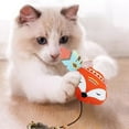 thumbnail image 3 of Durable Indoor Cat Chew Teething Toy for Interactive Play Cartoon Design with Soft Material, 3 of 5