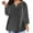 Gray, variant on tklpehg Womens Tops Dressy Casual Plus Size Long Sleeve Tunic Tops V-Neck Classic Solid Color Comfy Loose Lightweight Going Out Tops Blouses (Purple,XXXXXL)