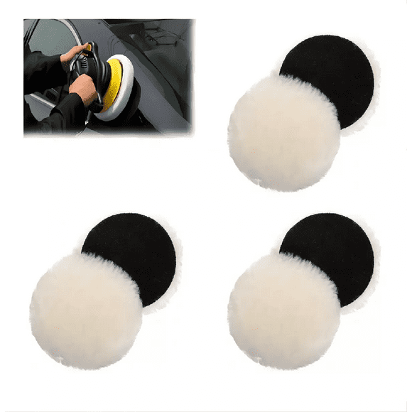 Set 6 Pzas 7 Pulgadas Autoadhesivo Almohadilla De Pulidoras