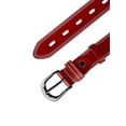 thumbnail image 2 of INSPIRE CHIC Women's Solid Color Faux Leather Belt Metal Pin Buckle Waist Belts 114.5cm/45.08" Red, 2 of 4