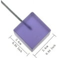 thumbnail image 2 of ‎SHBOTO  Resin Cube Base Note Clip, Alligator Clip Card Table Stand Holder for Wedding Party or Meeting Displaying Alligator Clip Note Holder Pack of 10, 2 of 9