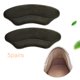 thumbnail image 4 of 5 pares de almohadillas para el talón, insertos transpirables Unisex, protectores antideslizantes para el talón para sueltos, almohadillas , negro Macarena Protectores de talón de zapatos, 4 of 8